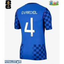 Kroatia Josko Gvardiol #4 Bortedrakt VM 2026 Kortermet